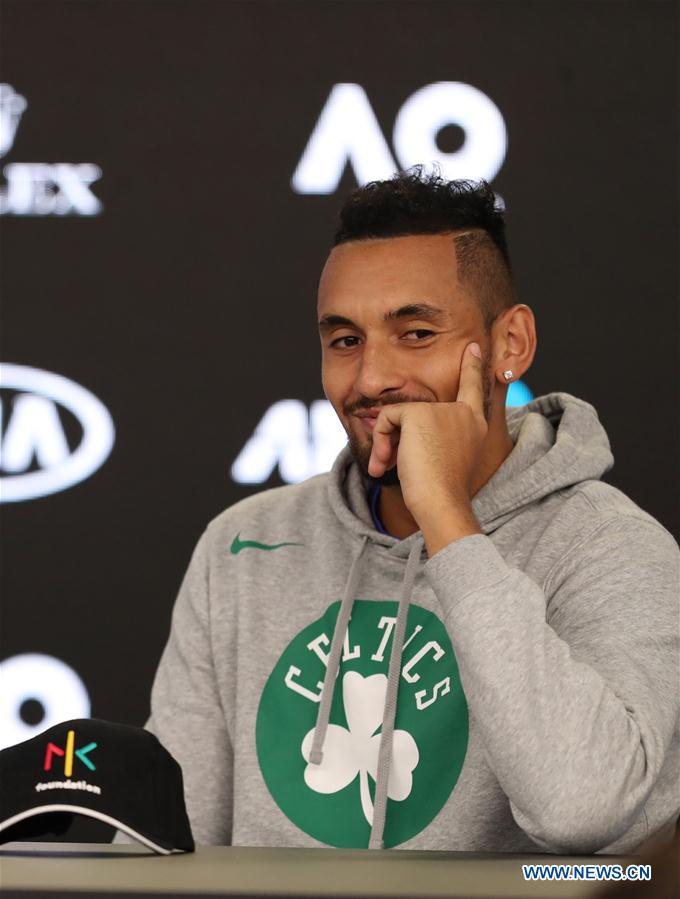 (SP)AUSTRALIA-MELBOURNE-TENNIS-AUSTRALIAN OPEN-PRESS CONFERENCE