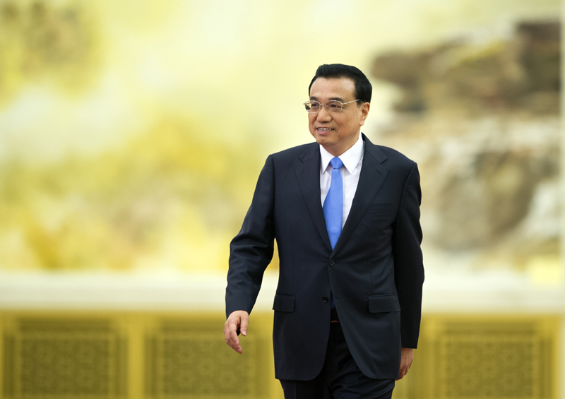 3月15日，國務(wù)院總理李克強在北京人民大會堂與中外記者見面，并回答記者提問。新華社記者 謝環(huán)馳 攝