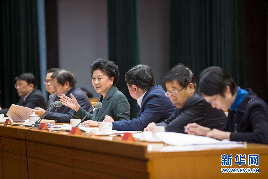 1月16日，中共中央政治局委員、國務(wù)院副總理劉延?xùn)|在北京出席“加強(qiáng)和改進(jìn)新形勢下高校思想政治工作專題研討班”開班式。 新華社記者崔新鈺 攝