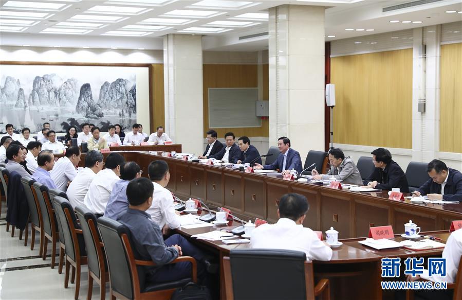 9月21日，中宣部在北京召開中央媒體駐外機構(gòu)外宣工作座談會。中共中央政治局委員、中央書記處書記、中宣部部長劉奇葆出席座談會并講話。新華社記者 謝環(huán)馳 攝 