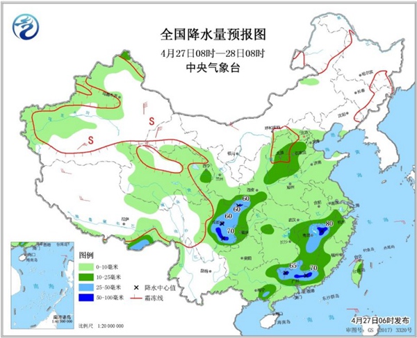 周末雨不休！南北方同迎大范圍降水