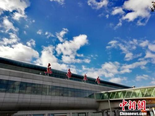 資料圖：烏魯木齊國際機場。 新疆機場集團供圖