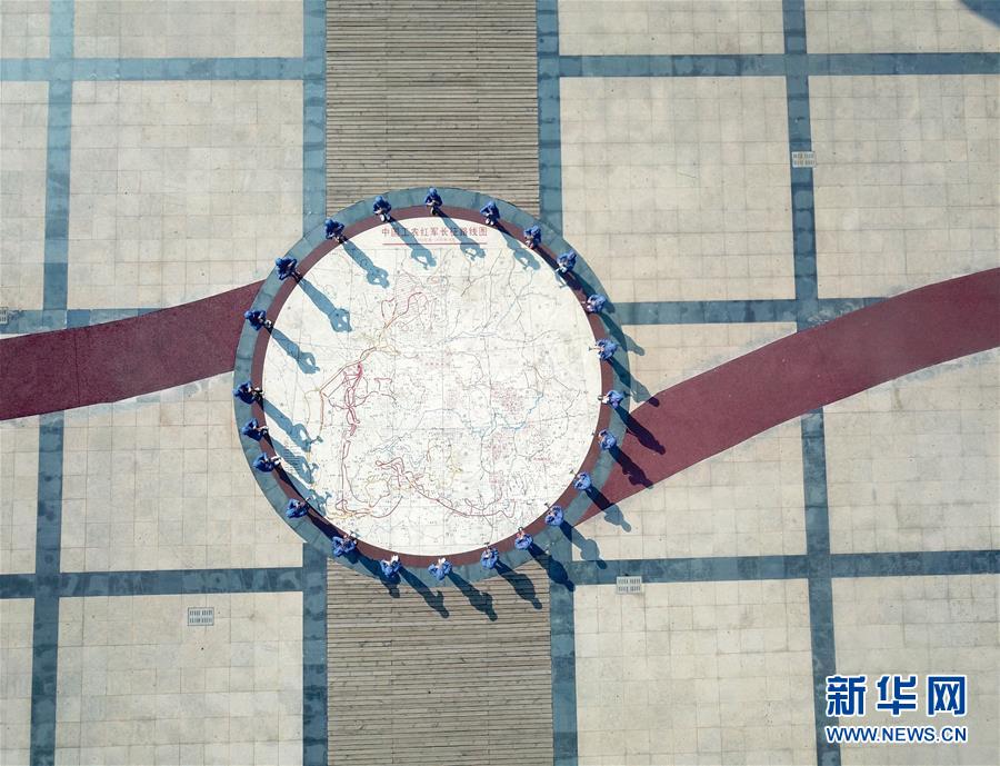 （新華全媒頭條·壯麗70年·奮斗新時(shí)代——記者再走長征路·圖文互動）（6）跨越“第一渡”　長征出發(fā)地“換了人間”