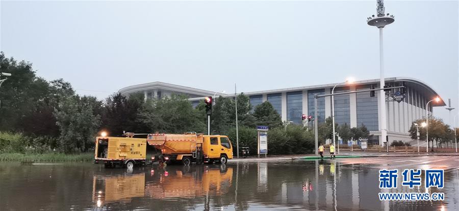 （防汛抗洪·圖文互動）（1）天津：全力以赴，不讓“城市看海”再現