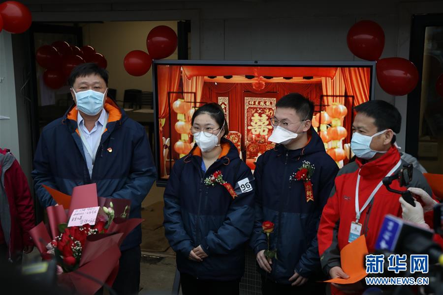 （抗疫一線醫(yī)務(wù)人員英雄群體·圖文互動）（5）合力護航生命之舟——遼寧、上海、廣東等醫(yī)療隊聯(lián)手決戰(zhàn)雷神山