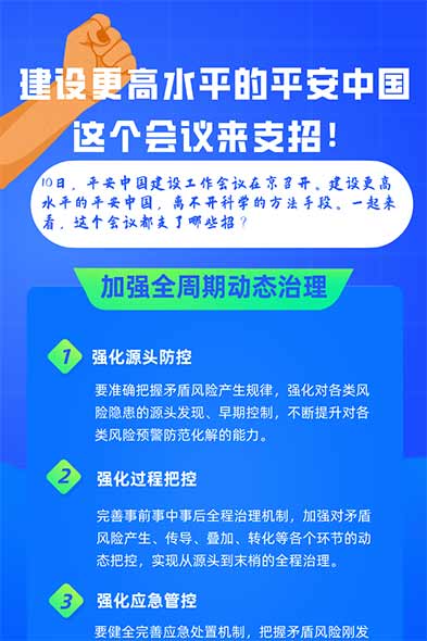 建設(shè)更高水平的平安中國 這個(gè)會(huì)議來支招！