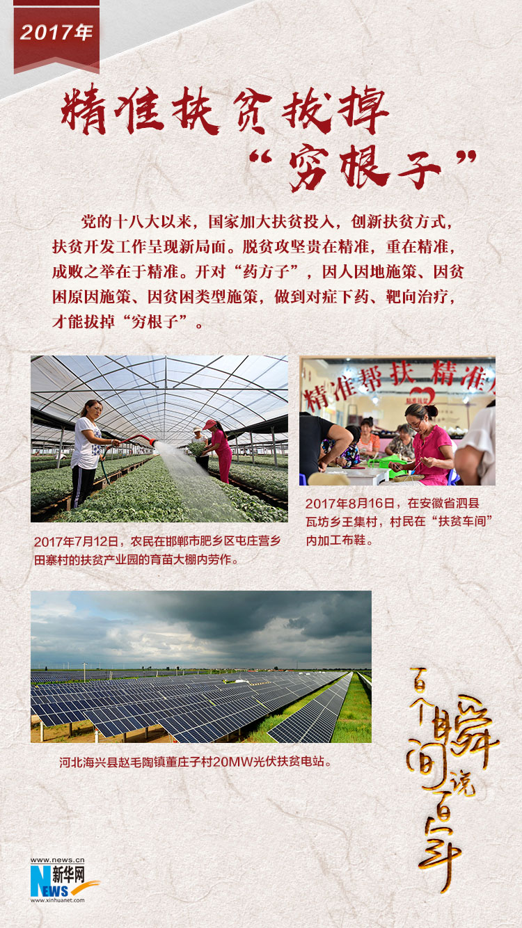 2017，精準扶貧拔掉“窮根子”