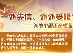 圖解：“一處失信、處處受限”——誠信中國正在崛起