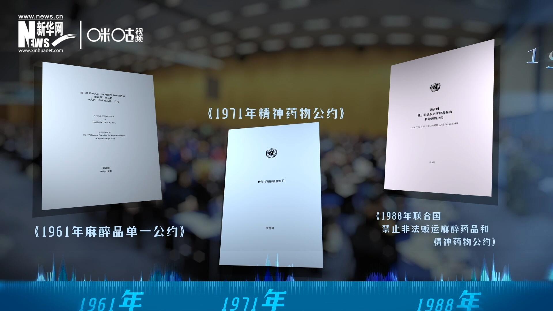 當(dāng)前國際社會(huì)所共同遵循的三大國際禁毒公約，分別在1961年、1971年和1988年 由聯(lián)合國牽頭締結(jié)。