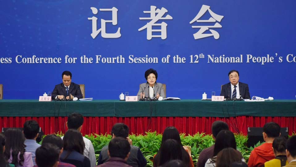 李斌、馬曉偉和王培安答記者問