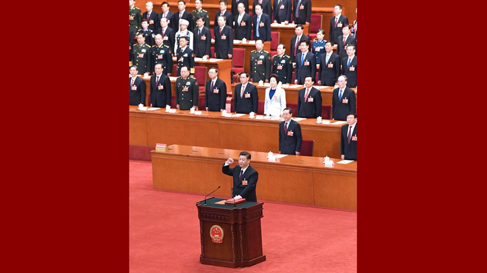 習(xí)近平當(dāng)選國家主席、中央軍委主席