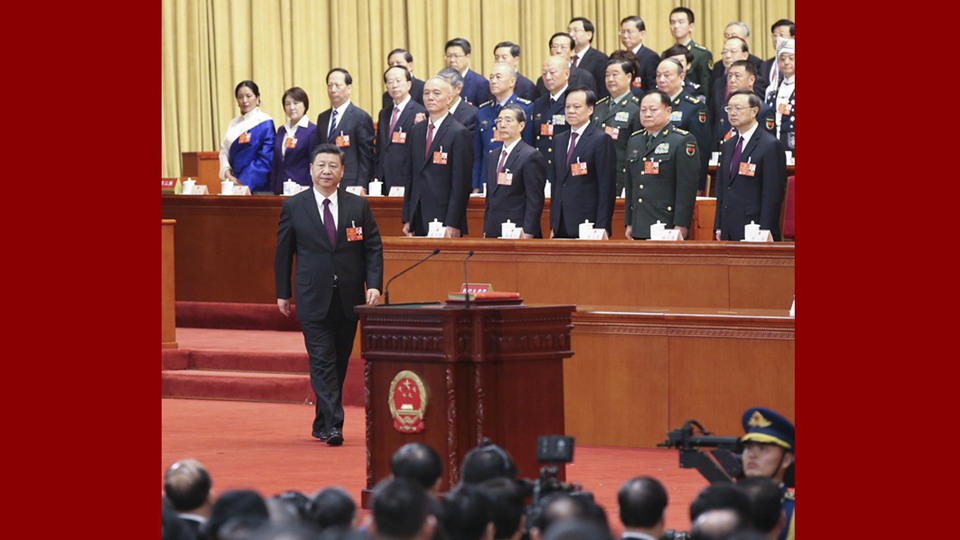 習(xí)近平當(dāng)選國家主席、中央軍委主席
