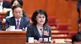 中國(guó)殘疾人聯(lián)合會(huì)主席團(tuán)主席，北京2022年冬奧會(huì)和冬殘奧會(huì)組織委員會(huì)執(zhí)行主席、黨組副書(shū)記 張海迪