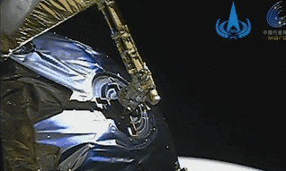 “天問一號(hào)”探測器火星捕獲過程影像來了！