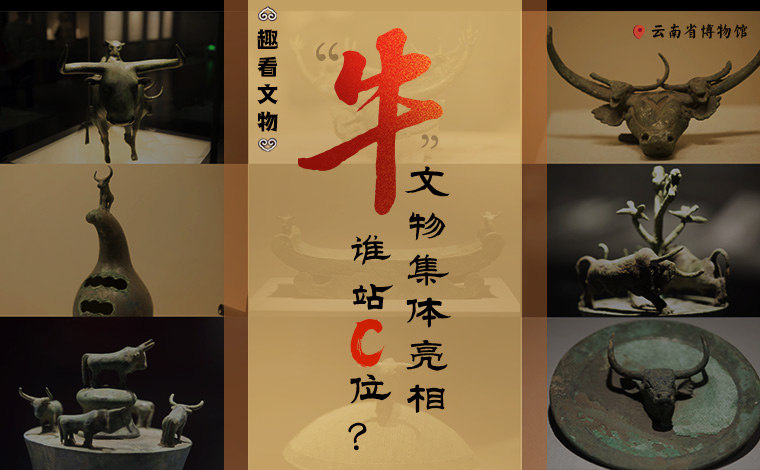 【趣看文物】“牛”文物集體亮相，誰站C位？