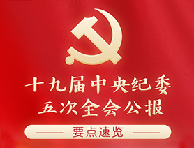 十九屆中央紀(jì)委五次全會公報要點(diǎn)速覽
