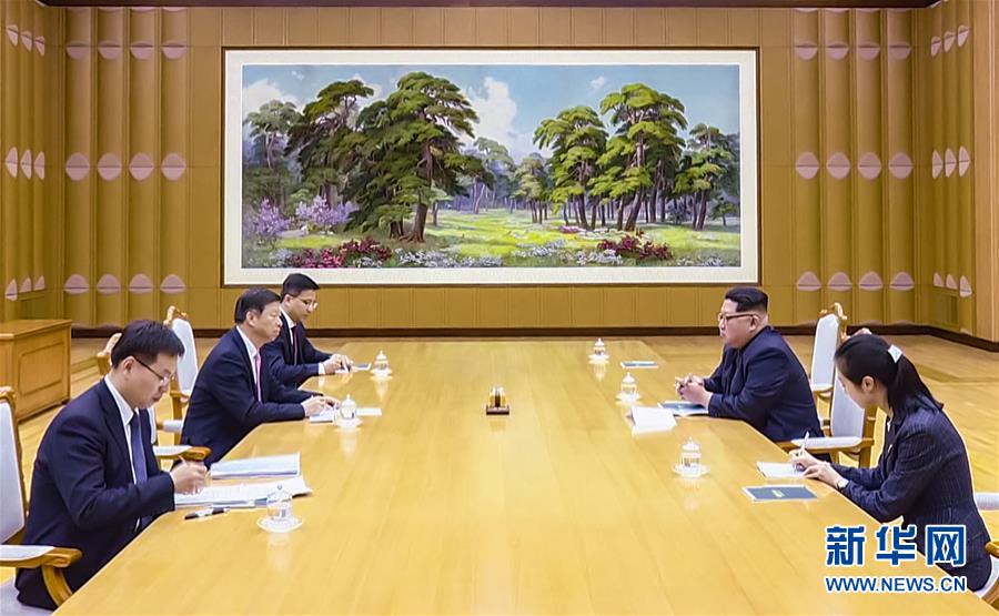 （新華網(wǎng)）金正恩會見中聯(lián)部部長、中國藝術團團長宋濤 