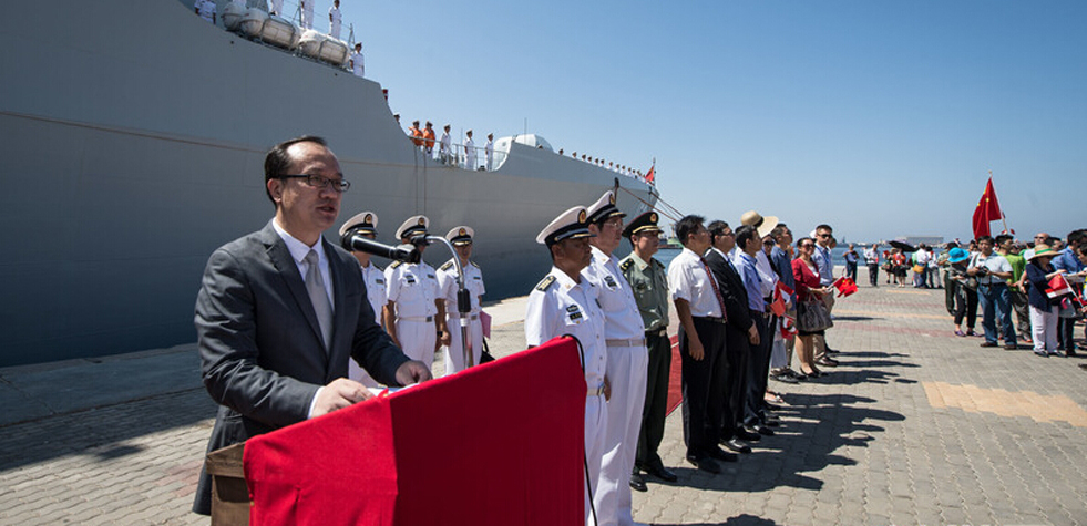 友誼、和平、交流、合作：中國海軍152艦艇編隊到訪埃及