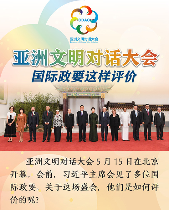 亞洲文明對話大會(huì)，國際政要這樣評價(jià)