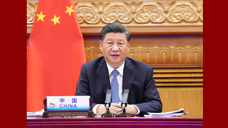 習(xí)近平出席二十國集團(tuán)領(lǐng)導(dǎo)人第十五次峰會(huì)第一階段會(huì)議并發(fā)表重要講話